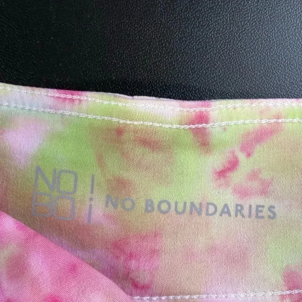Upcycled Juniors Size 7  Tie Dye Shorts Pink Green Grunge Boho‎ Festival Skater
